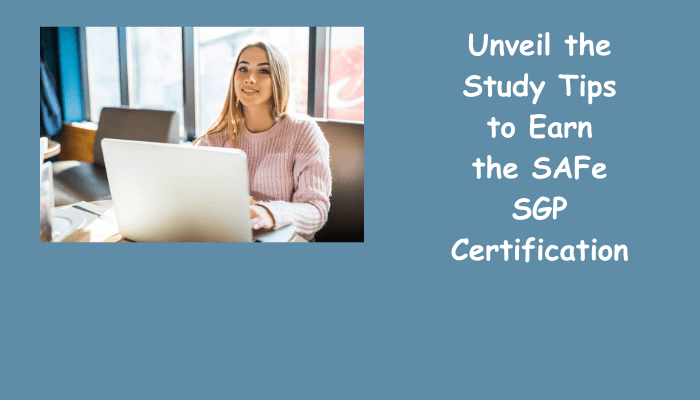 SAFe SGP certification preparation with study materials.