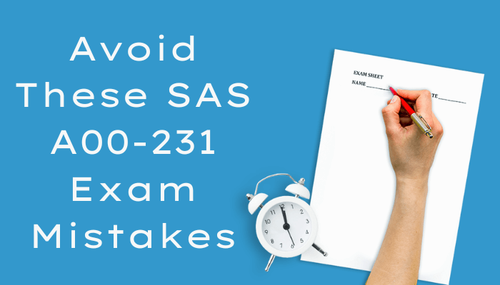 Exam hall for the SAS A00-231 certification exam with an exam sheet.