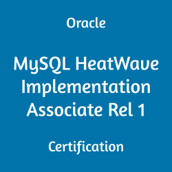 Ace the Oracle 1Z0-915-1 MySQL HeatWave 8.0 certification exam with free sample questions, study guides, and practice tests.