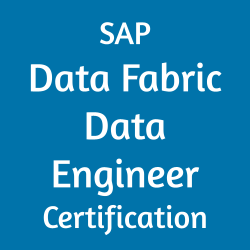 SAP Data Fabric Data Engineer Certification