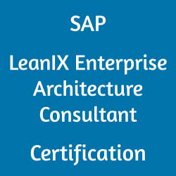 SAP LeanIX Enterprise Architecture Consultant Certification