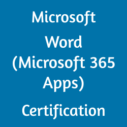 Microsoft Office Specialist - Word Associate (Microsoft 365 Apps)