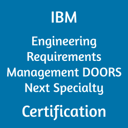 IBM Engineering Requirements Management DOORS Next Specialty S2000-001 certification