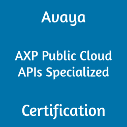 Avaya 61510T AXP Public Cloud APIs Specialized certification