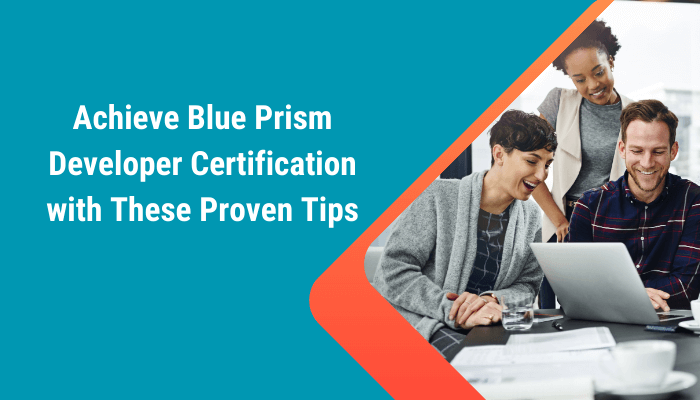 An Image Showing Blue Prism Certification A Key to work in Blue Prism Developer
