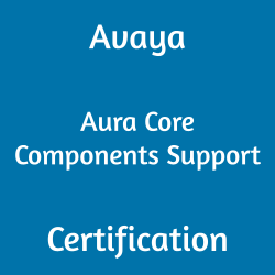 Avaya 72201X Aura Core Components Support Certification