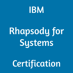 C2010-068 IBM Rhapsody for Systems V8 Certification