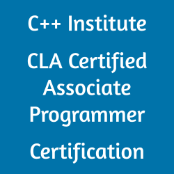 CLA-11-03: C++ Institute CLA - C Certified Associate Programmer Certification