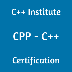 CPP-22-02 CPP - C++ Certified Professional Programmer Certification
