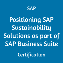 C_BCSSS_2502 Positioning SAP Sustainability Solutions as part of SAP Business Suite Certification