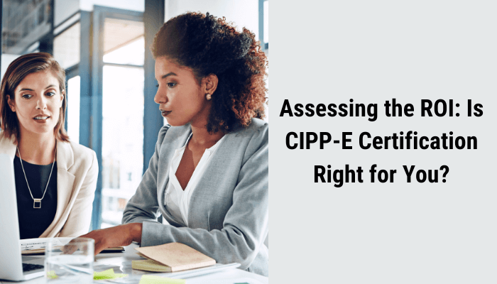 An Image Showing IAPP Certification A Key to work in IAPP Certified Information Privacy Professional/Europe