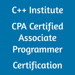 CPA-21-02 CPA - C++ Certified Associate Programmer Certification