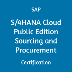 C_S4CPR_2502 SAP S/4HANA Cloud Public Edition Sourcing and Procurement Certification