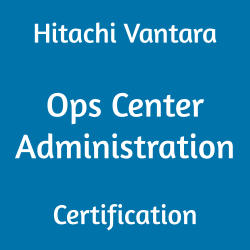 Hitachi Vantara HQT-6741 Ops Center Administration Certification