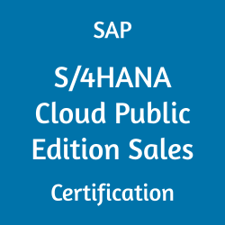 C_S4CS_2502 SAP S/4HANA Cloud Public Edition - Sales - Implementation Consultant Certification
