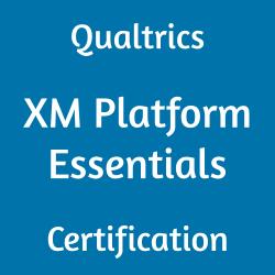 XM-PE Qualtrics Platform Essentials Certification