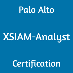 Palo Alto XSIAM-Analyst Certification
