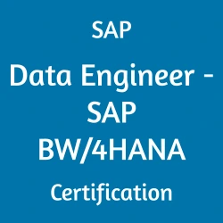 C_BW4H_2505 SAP Data Engineer - SAP BW/4HANA Certification