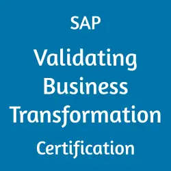 C_SIGVT_2506 SAP Validating Business Transformation Certification
