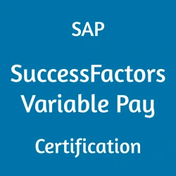 C_THR87_2505 SAP SuccessFactors Variable Pay - Implementation Consultant Certification