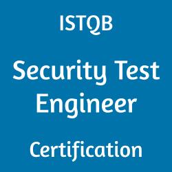 ISTQB Security Test Engineer (CT-STE) Certification text on blue background