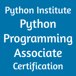 PCAP Python Institute Certified Associate in Python Programmer Certification