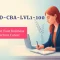 A banner featuring a female professional at a desk with the title BAGUILD-CBA-LVL1-100 Exam - Transform Your Business Architecture Career.