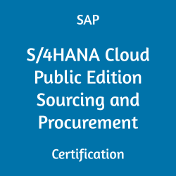 C_S4CPR_2508 SAP S/4HANA Cloud Public Edition - Sourcing and Procurement - Implementation Consultant Certification