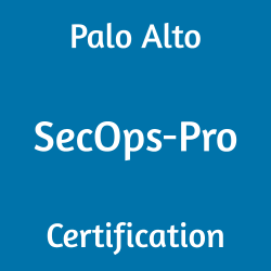Palo Alto SecOps-Pro Certification