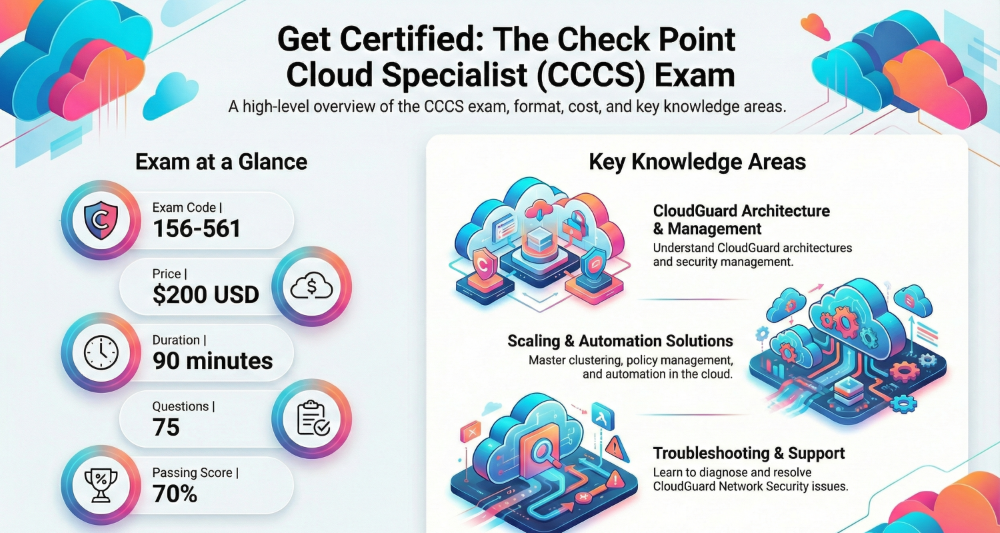 Check Point CCCS 156-561 certification exam guide for cloud security professionals