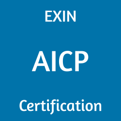 A professional banner highlighting the AICP Certification Guide, featuring AI and compliance visuals that represent governance, ethics, and regulatory standards.