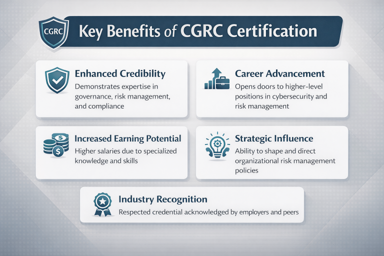 ISC2 CGRC: Govern, Risk, Comply with-Confidence