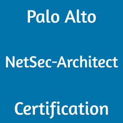 Palo Alto NetSec-Architect Certification title text on blue background