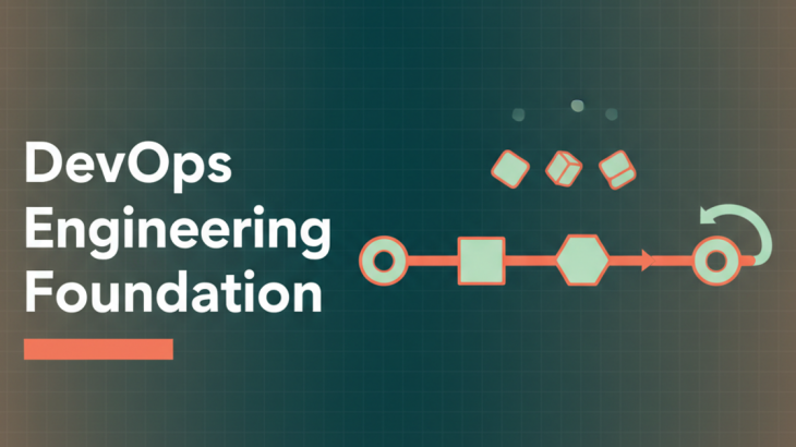 DevOps Engineering Foundation DOEF exam study guide with delivery pipeline illustration