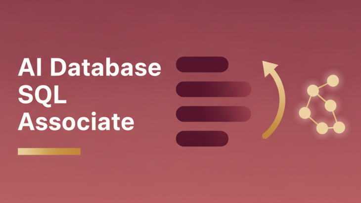 Oracle 1Z0-171 AI Database SQL Associate exam study guide illustration
