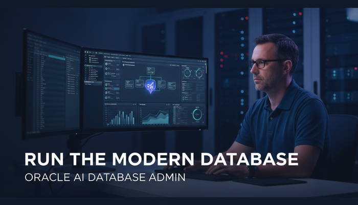 Database administrator managing an Oracle AI database while preparing for the 1Z0-182 exam