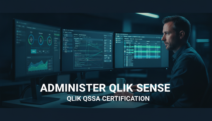 BI administrator managing Qlik Sense Enterprise while preparing for the Qlik QSSA exam