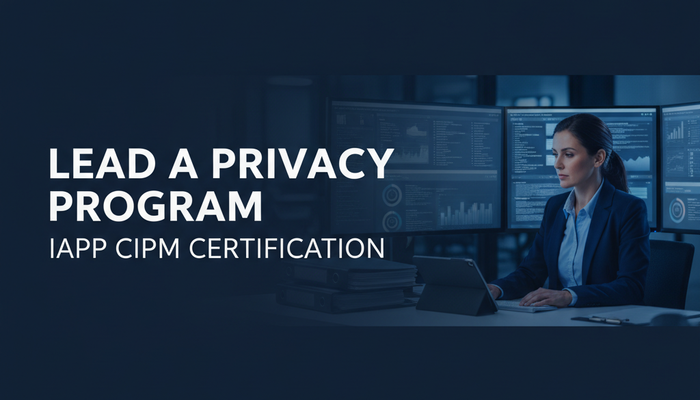 IAPP CIPM certified information privacy manager certification banner
