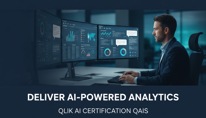 Qlik AI Specialist QAIS certification banner