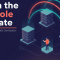 Nutanix multicloud infrastructure certification banner with three isometric clusters linked by replication arcs