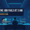COH284 Cohesity NetBackup certification banner showing a backup administrator monitoring job status in a data centre operations room