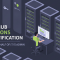GitHub Actions GH-200 certification banner showing an engineer administering a row of build server racks