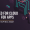 Nutanix NCP-MCA Multicloud Automation exam banner showing a blueprint of stacked application blocks and connectors