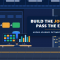 Marketer building a customer journey on screen while preparing for the Adobe Journey Optimizer Business Practitioner Professional AD0-E607 certification